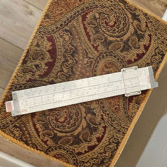 Keuffel & Esser Vintage Slide Rule with Leather Case - Picture 6 of 7